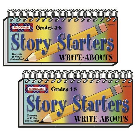 MCDONALD PUBLISHING Story Starters Write-Abouts, Grade 4-8, PK2 TCRW2024